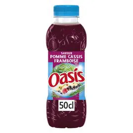 OASIS Boisson pomme cassis framboise 50cl