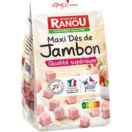 MONIQUE RANOU Maxi dés de jambon qualité supérieure 150g