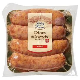 REFLETS DE FRANCE Diots de Savoie fumés à cuire 360g