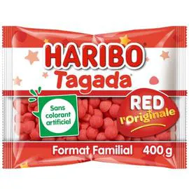 HARIBO Bonbons Fraise Tagada 400g