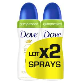 DOVE Déodorant Anti-Transpirant Original Advanced Care 2x100ml