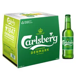 CARLSBERG Bière Lager Blonde 12x33cl
