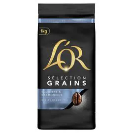 L'OR Café en grains sélection 100% arabica 1kg