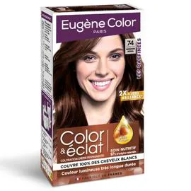 EUGÈNE COLOR Coloration Permanente marron moka 74 115ml