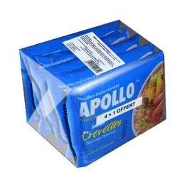 APOLLO Nouilles instantanées saveur crevette 5x85g