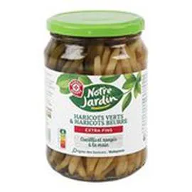 MARQUE REPÈRE, NOTRE JARDIN Haricot vert Beurre 280g