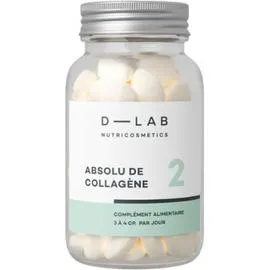 D-LAB Absolu de Collagène Complément Alimentaire Rides et Fermeté l'unité
