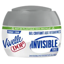 DOP, VIVELLE Gel Coiffant Invisible 190ml