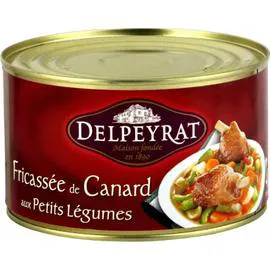 DELPEYRAT Plat cuisiné canard/légumes 1,5kg