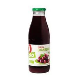 AUCHAN BIO Pur jus cranberry bio 75cl