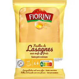 FIORINI Feuilles de lasagnes aux Oeufs frais 250g