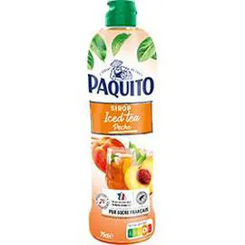 PAQUITO Sirop Iced Tea pêche 75cl