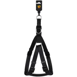 ANIMALIS Harnais Basic Confort T3 25mm et 75/96cm pour Chien Noir 250g