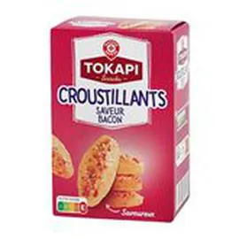 MARQUE REPÈRE, TOKAPI Biscuits Croustillants Bacon 85g
