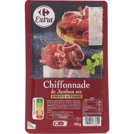 CARREFOUR EXTRA Jambon sec chiffonnade 100g