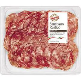NOTRE SÉLECTION Saucisson Rustico sec Italien pur porc 100g
