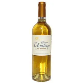 CHÂTEAU L'ERMITAGE Sauternes AOP, blanc moelleux 750ml