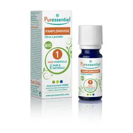 PURESSENTIEL Huile essentielle bio huile pamplemousse 10ml