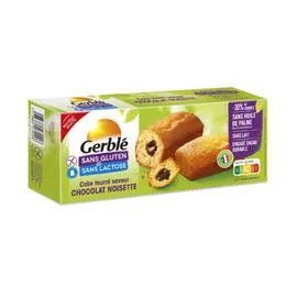 GERBLÉ Gâteaux cake chocolat sans gluten 6x35g