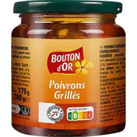 BOUTON D'OR Poivrons grillés 170g