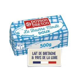 PAYSAN BRETON Beurre Doux Moulé 500g