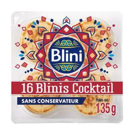 BLINI Blinis cocktail - x16 135g