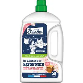 JACQUES BRIOCHIN Lessive Liquide Au Savon Noir 2,27l