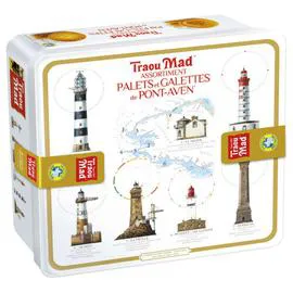 TRAOU MAD DE PONT-AVEN Assortiment Palets & Galettes 400g