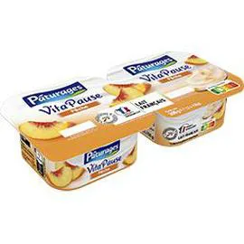 PÂTURAGES Vita Pause - Spécialité laitière pêche 300g