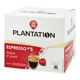 MARQUE REPÈRE, PLANTATION Capsules café Espresso n°5 - x16 92g