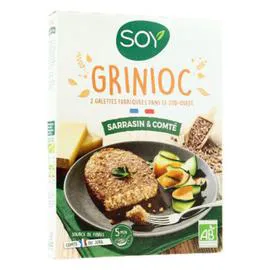 SOY Galettes Bio Grinioc Sarrasin Comté 200g