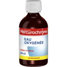 MERCUROCHROME Eau oxygénée 200ml