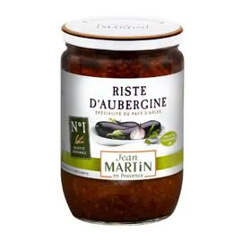 JEAN MARTIN Plat cuisiné Riste d'aubergine 600g