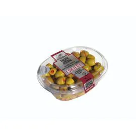 TROPIC APÉRO Olives vertes dénoyautées Espelette 200g