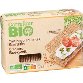 CARREFOUR BIO Tartines bio sarrasin 150g