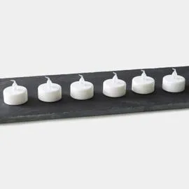 MONOPRIX Maison Bougie Chauffe-Plat Led Blanche l'unité