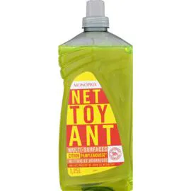 MONOPRIX Nettoyant Multi-Surfaces Citron Pamplemousse 1,261l