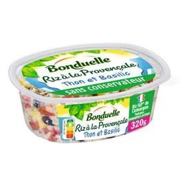 BONDUELLE Salade de riz thon basilic 320g