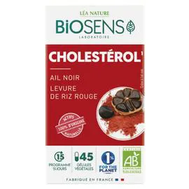 LÉA NATURE, BIOSENS Complément alimentaire cholestérol Bio x45