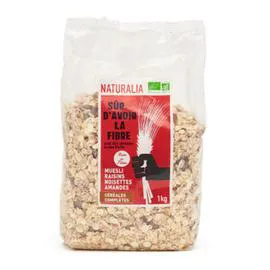NATURALIA Muesli Raisin Amande Noisette 1kg
