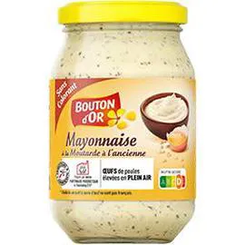 BOUTON D'OR Mayonnaise à la moutarde à l'ancienne 235g