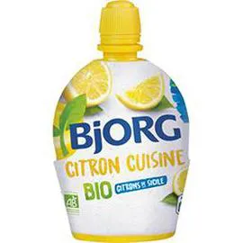 BJORG Jus de citron bio 200ml