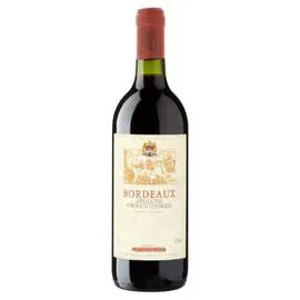 LES PETITES CAVES Vin rouge Bordeaux 75cl