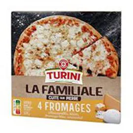 MARQUE REPÈRE, TURINI Pizza Familiale 4 from. Cuite sur pierre 570g