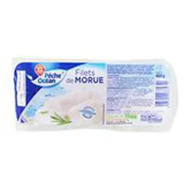 MARQUE REPÈRE, PÊCHE OCÉAN Morue Filets salés prêt cuisiner 400g