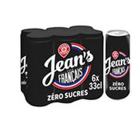 MARQUE REPÈRE, JEAN'S Soda Cola Zéro Canette 6x33cl