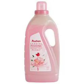 AUCHAN Lessive liquide florale pivoine 2l