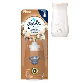 GLADE, SENSE & SPRAY Recharge Désodorisant Senteur Bois De Santal & Jasmin 18ml