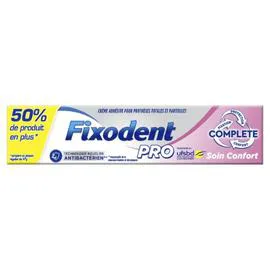 FIXODENT Crème Adhésive Fixation Pro Complete Soin Confort 70,5g