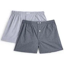 MONOPRIX HOMME 2Calecons Grey Bis Mrg Xxl l'unité
